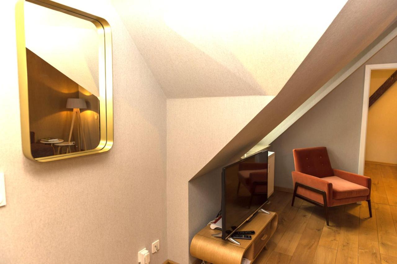 Apartmenthaus Am Dom Junior Suite Mit Parkplatz Zwickau Exterior foto