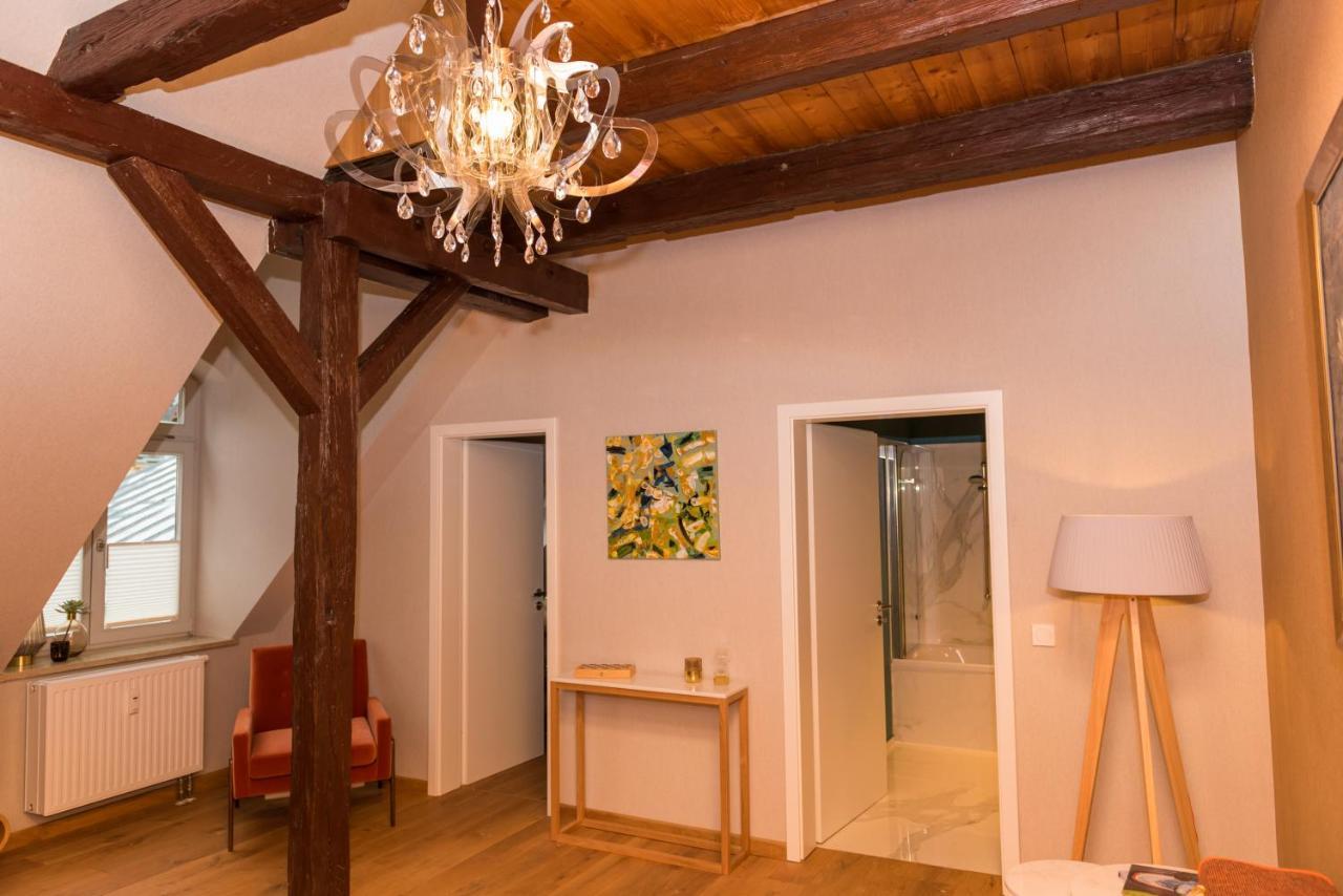 Apartmenthaus Am Dom Junior Suite Mit Parkplatz Zwickau Exterior foto